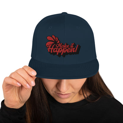 Korea -  Make it happen Snapback Hat  - StyleMZ