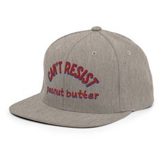 Can't resist peanut butter Snapback Hat  - Korea  - StyleMZ