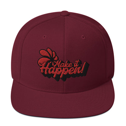 Korea -  Make it happen Snapback Hat  - StyleMZ