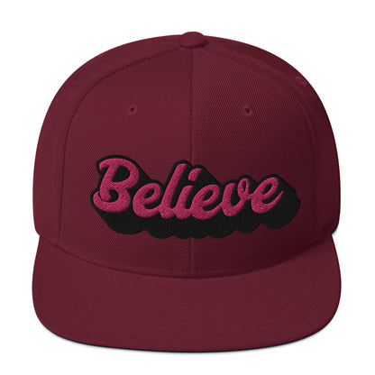 Korea -  Believe Snapback Hat  - StyleMZ