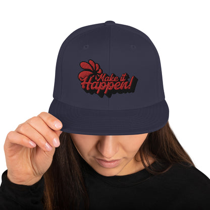 Korea -  Make it happen Snapback Hat  - StyleMZ