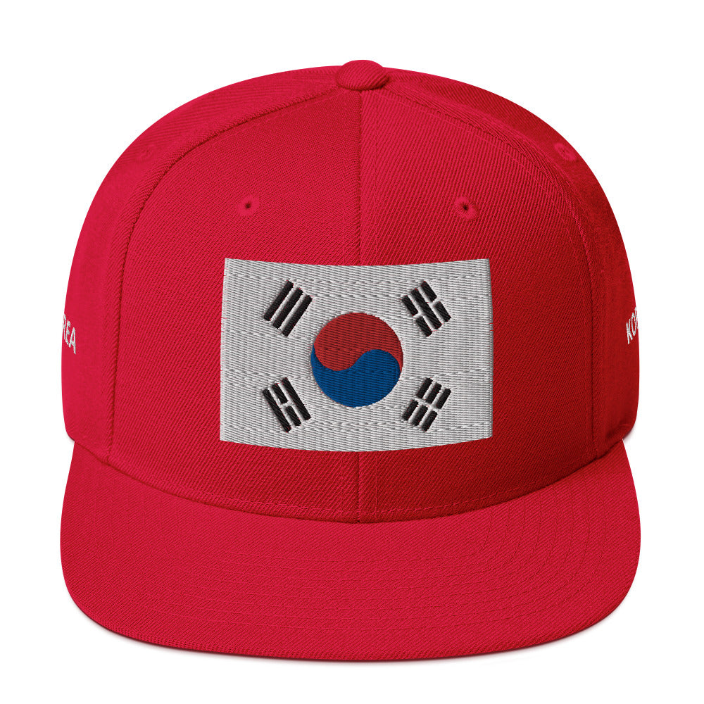 Korea -  Snapback Hat  - StyleMZ