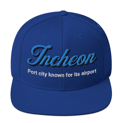 Incheon Snapback Hat  - Korea  - StyleMZ