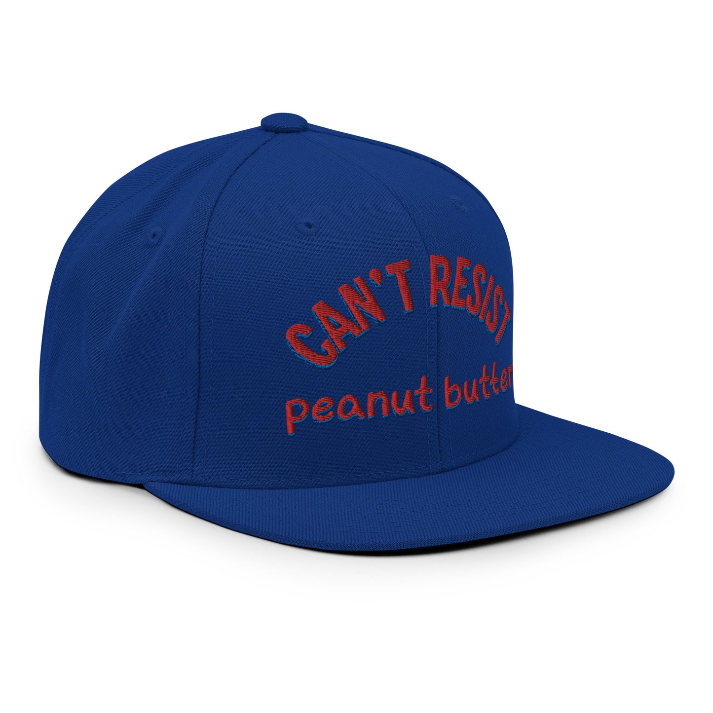 Can't resist peanut butter Snapback Hat  - Korea  - StyleMZ