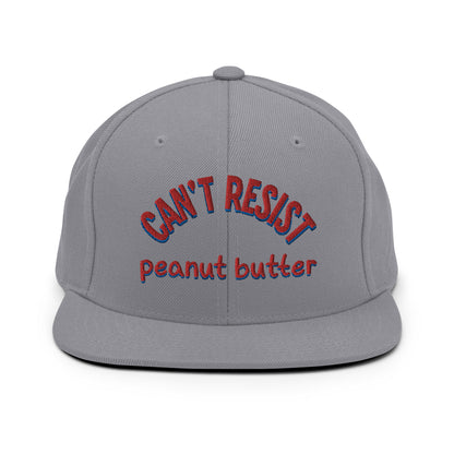 Can't resist peanut butter Snapback Hat  - Korea  - StyleMZ