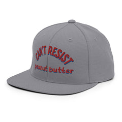 Can't resist peanut butter Snapback Hat  - Korea  - StyleMZ