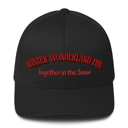 Winter wonderland fun Structured Twill Cap  - Korea  - StyleMZ