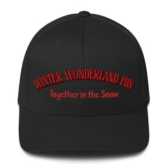 Gorra de sarga estructurada con diseño divertido de Winter Wonderland - Corea - StyleMZ 