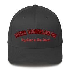 Gorra de sarga estructurada con diseño divertido de Winter Wonderland - Corea - StyleMZ 