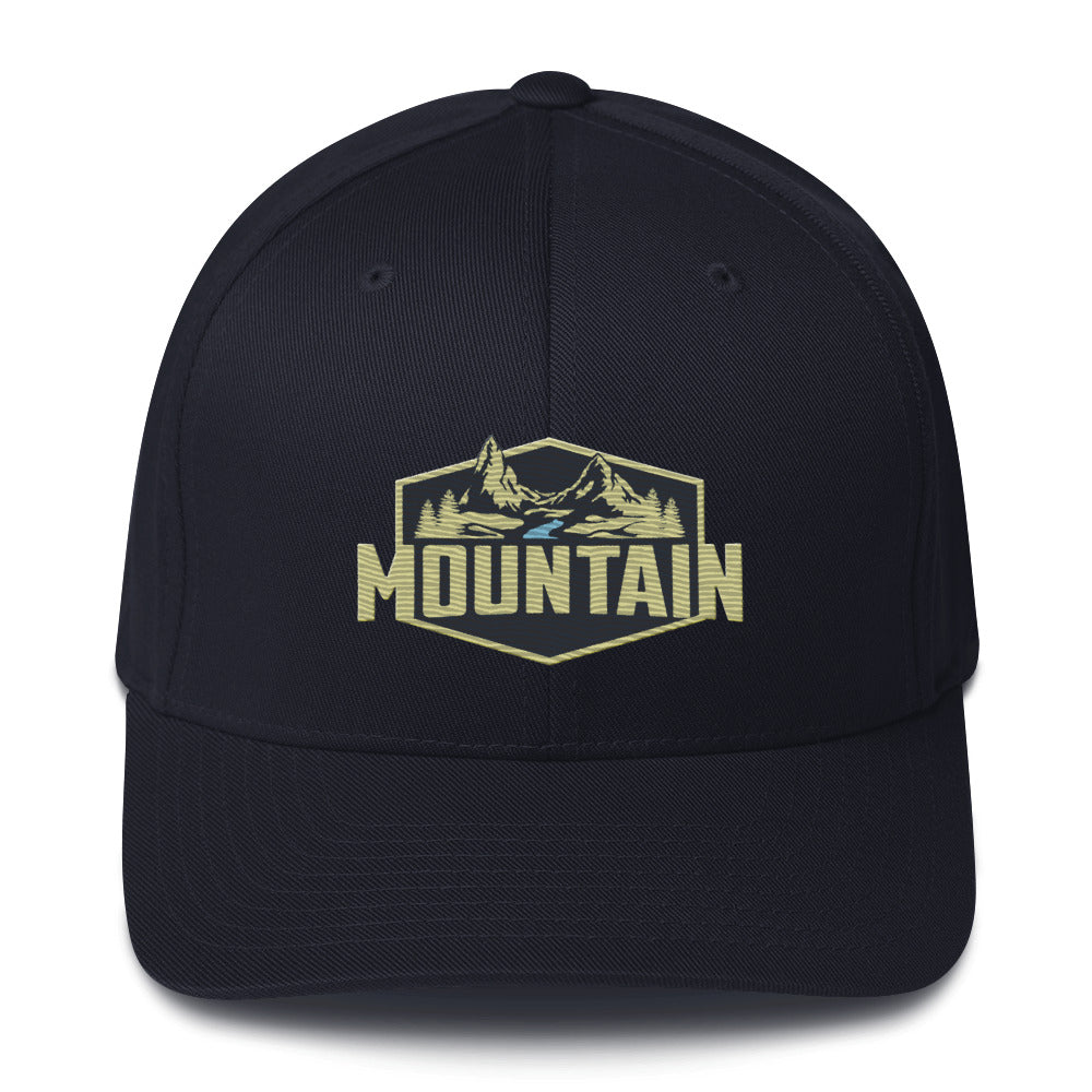 Mountain Structured Twill Cap  - Korea  - StyleMZ