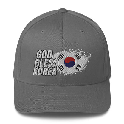 God bless Korea Structured Twill Cap  - Korea  - StyleMZ