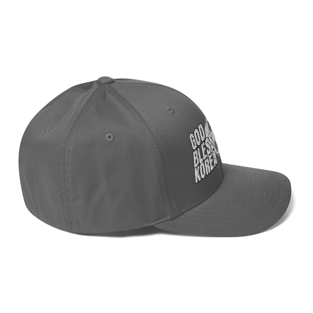 God bless Korea Structured Twill Cap  - Korea  - StyleMZ