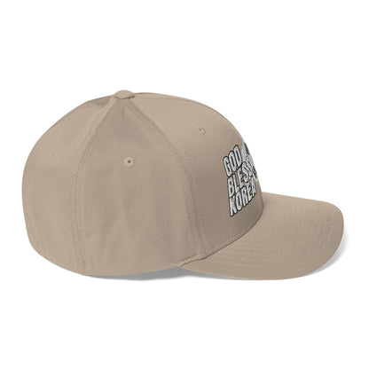 God bless Korea Structured Twill Cap  - Korea  - StyleMZ