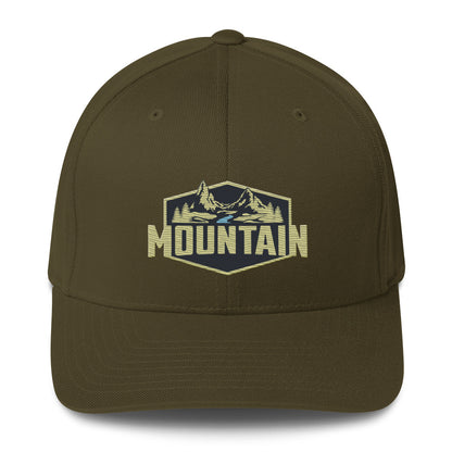 Mountain Structured Twill Cap  - Korea  - StyleMZ