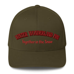 Winter wonderland fun Structured Twill Cap  - Korea  - StyleMZ