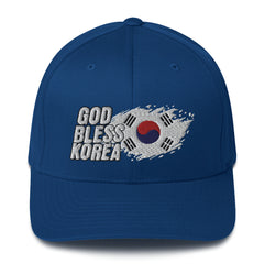 Gorra de sarga estructurada "Dios bendiga a Corea" - Corea - StyleMZ 