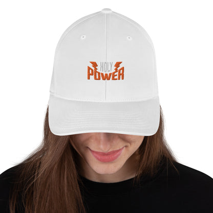 Holy power embroidery Structured Twill Cap  - Korea  - StyleMZ