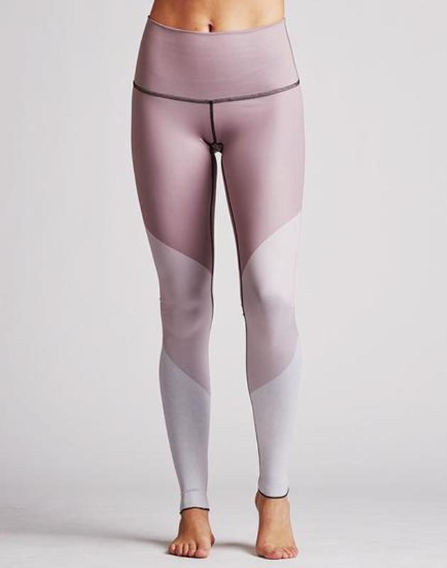 Colorblock Pink Leggings for Active Wear and Comfort