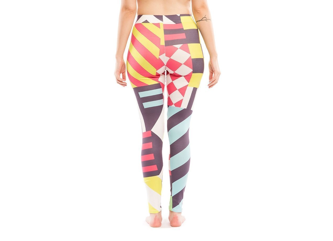 Colorful Pattern Leggings for Comfortable Activewear Fit