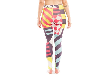 Colorful Pattern Leggings for Comfortable Activewear Fit