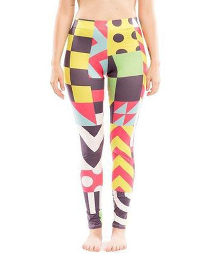 Colorful Pattern Leggings for Comfortable Activewear Fit