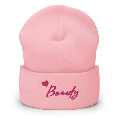 Korea -  Beauty Cuffed Beanie  - StyleMZ