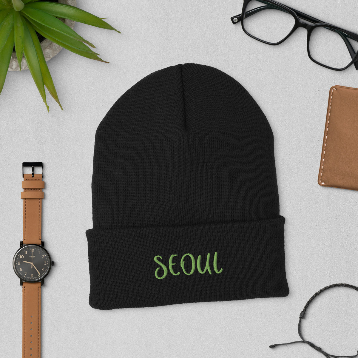 Corea - Gorro con puños Seoul - StyleMZ 