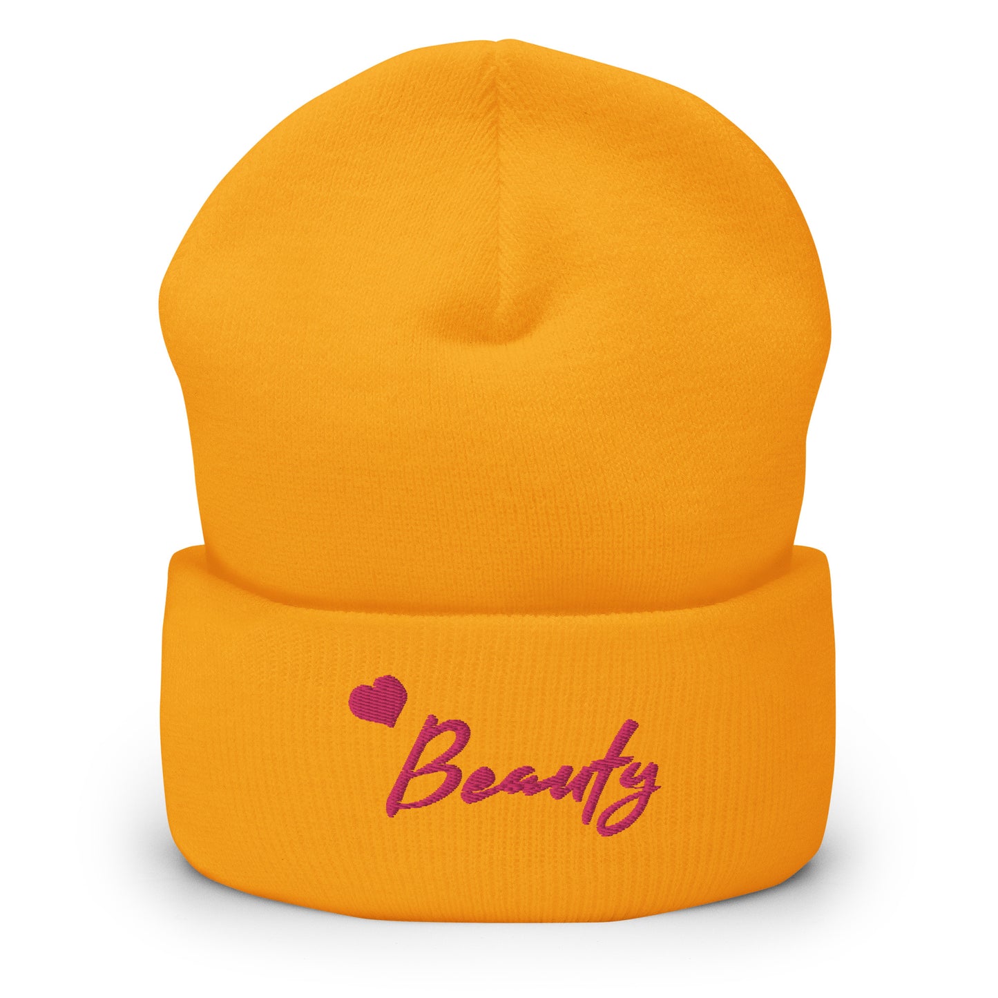 Korea -  Beauty Cuffed Beanie  - StyleMZ