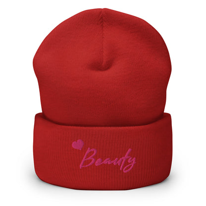 Korea -  Beauty Cuffed Beanie  - StyleMZ