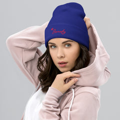 Korea -  Beauty Cuffed Beanie  - StyleMZ