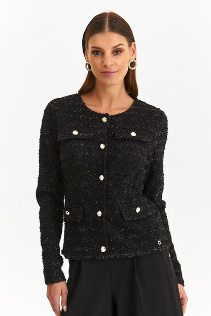 Elegant Jacket Model 189498 Top Secret with Decorative Buttons