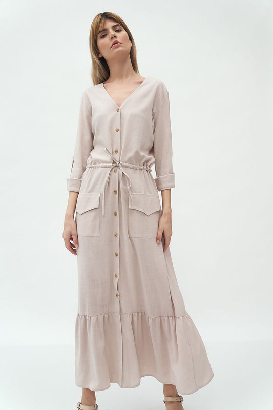 Daydress Model 154588 Nife with Tie and Pockets