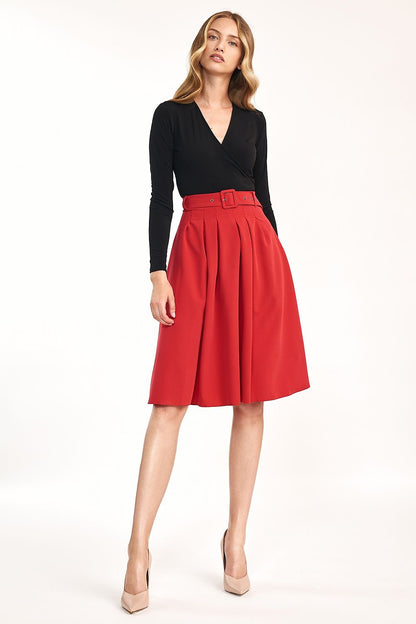 Skirt Model 157442 Nife A-Line Office Style Skirt