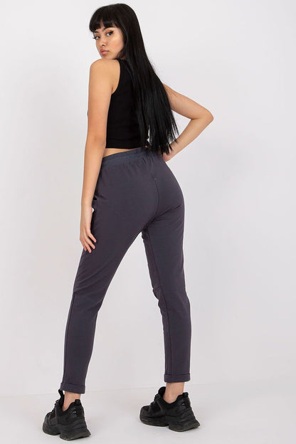 High Waist Tracksuit Trousers Model 166018 BFG with Pockets