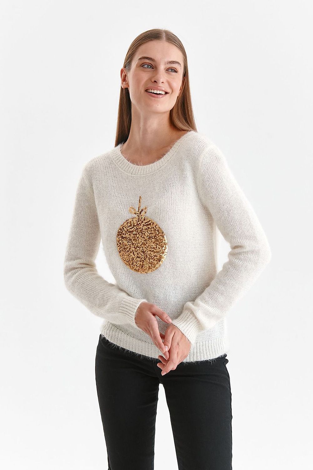 Jumper Model 173944 Top Secret Women's Christmas Sweater