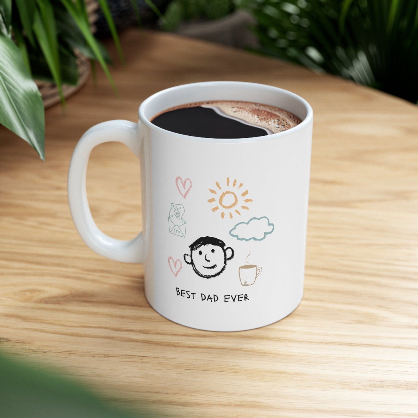 Funny Best Dad Ever Coffee Tea Mug - Stylemz