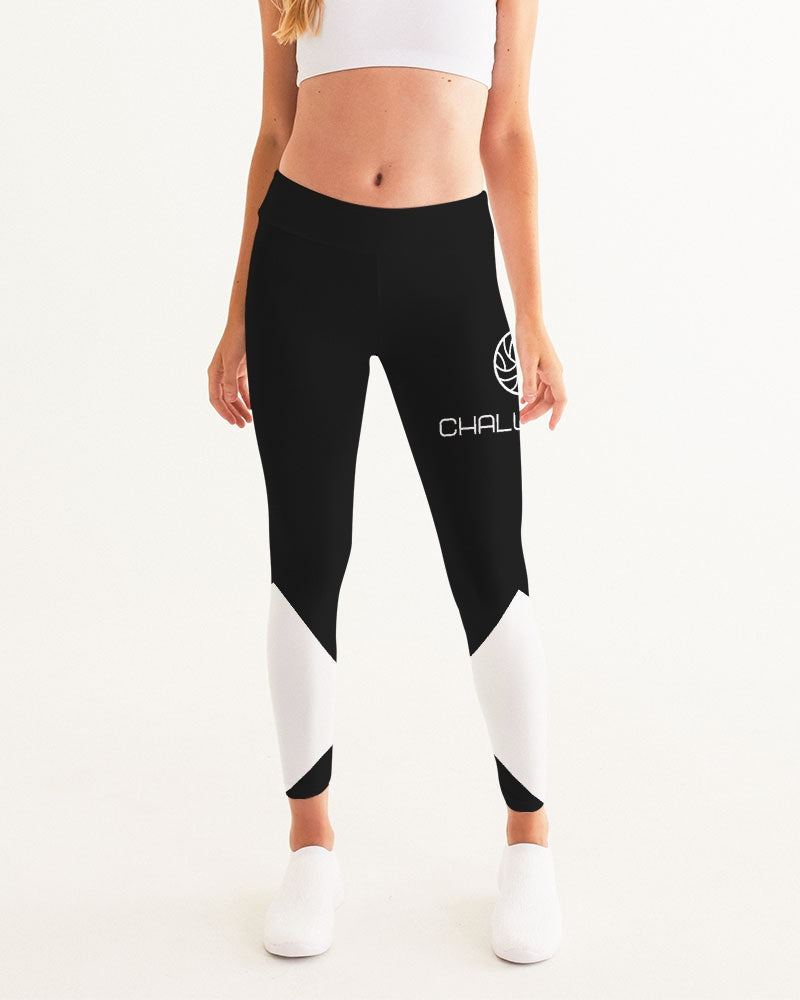 Graphic Chess Black & White Women's Yoga Pants Stylish Fit