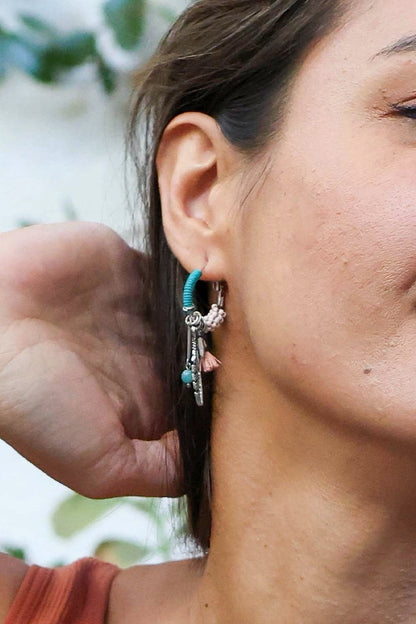 Dainty Feather Hoop Earrings for Elegant Everyday Style