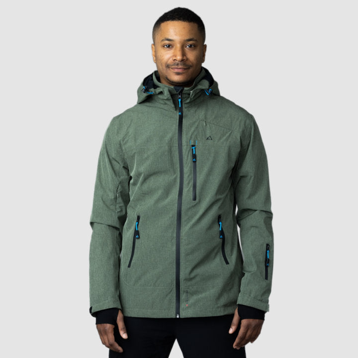 Adventure 2.0 - Men Olive Green Jacket with 16 Pockets