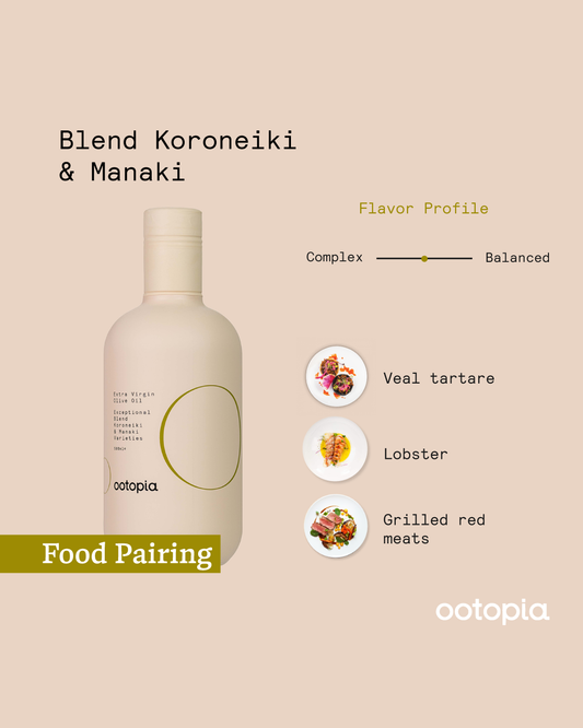 Ootopia Blend Manaki & Koroneiki Extra Virgin Olive Oil