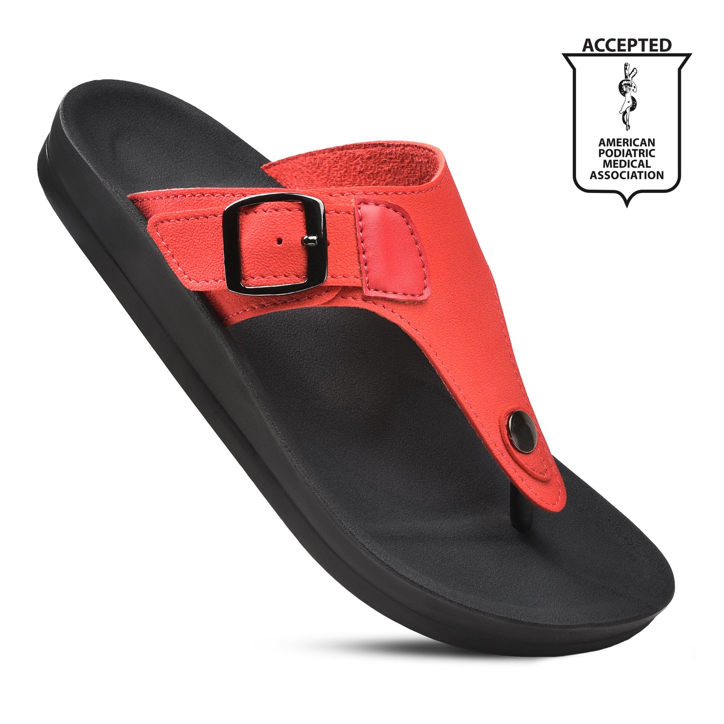 Aerothotic Trench Women's Thong Slip On Sandals for Comfort