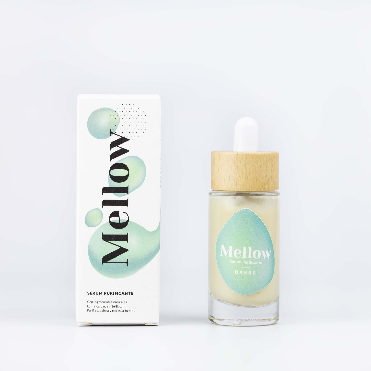 MELLOW Purifying Serum for Oily Skin Care Balance