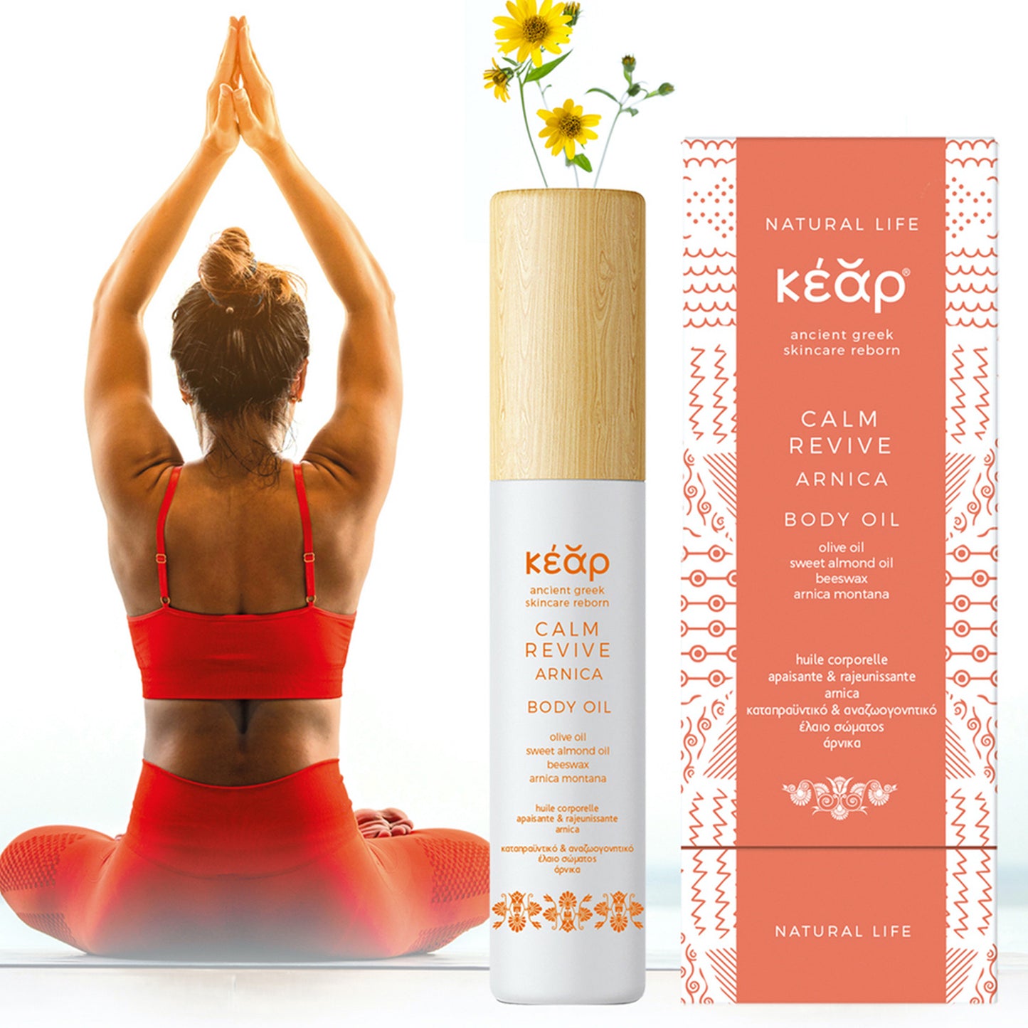 Kear Calm Revive Body Oil for Natural Pain Relief