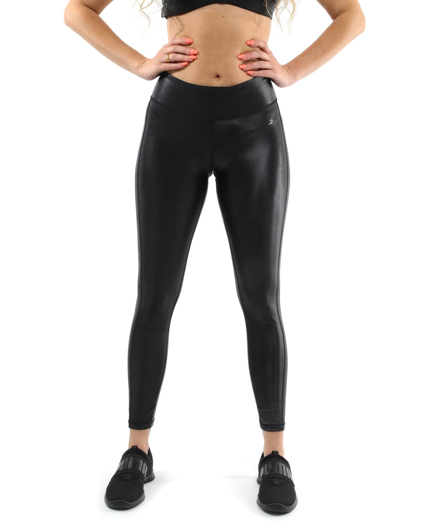 SALE 50% OFF Cortina Activewear Leggings Black Made in Italy