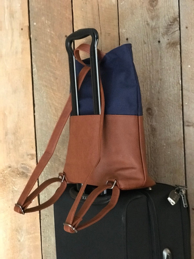 Montgomery Backpack with Luggage Sleeve for Travel