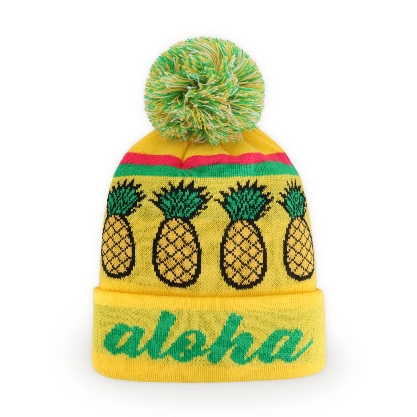 Aloha Pom Beanie for Ultimate Comfort and UV Protection