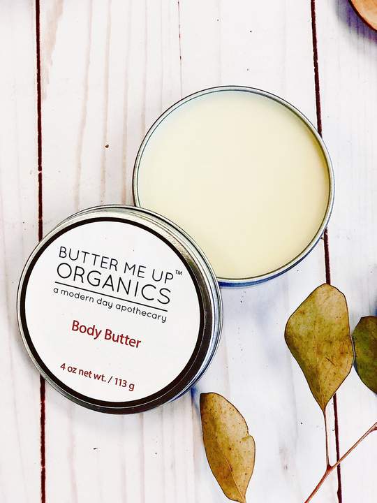 Organic Body Butter for Dry Skin Moisturizer 8oz