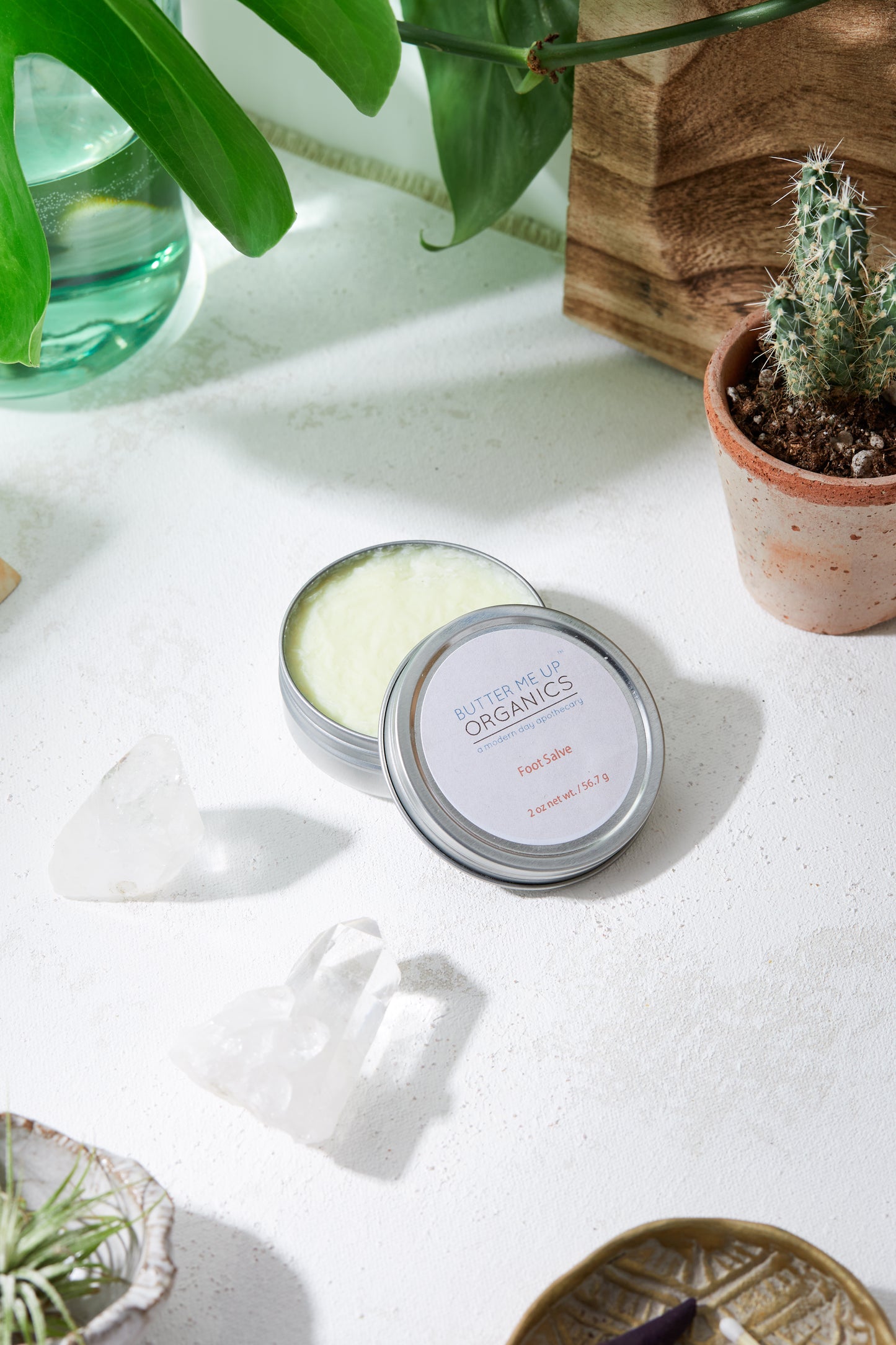 Nourishing Foot Salve for Cracked Heels and Dry Skin