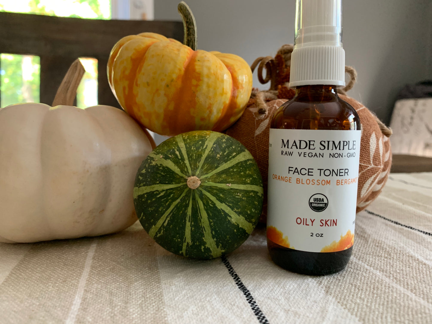 Orange Blossom Bergamot Face Toner - Organic & Vegan