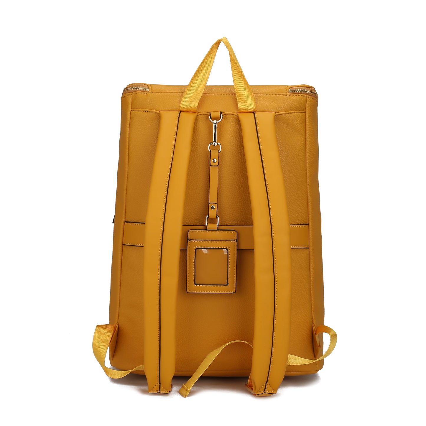 Angela Large Backpack Vegan Leather with Gold Accents